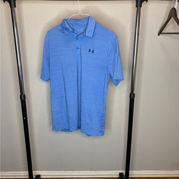 Under Armour Other - Under Armour Blue Polo Shirt Sporty Casual Wear